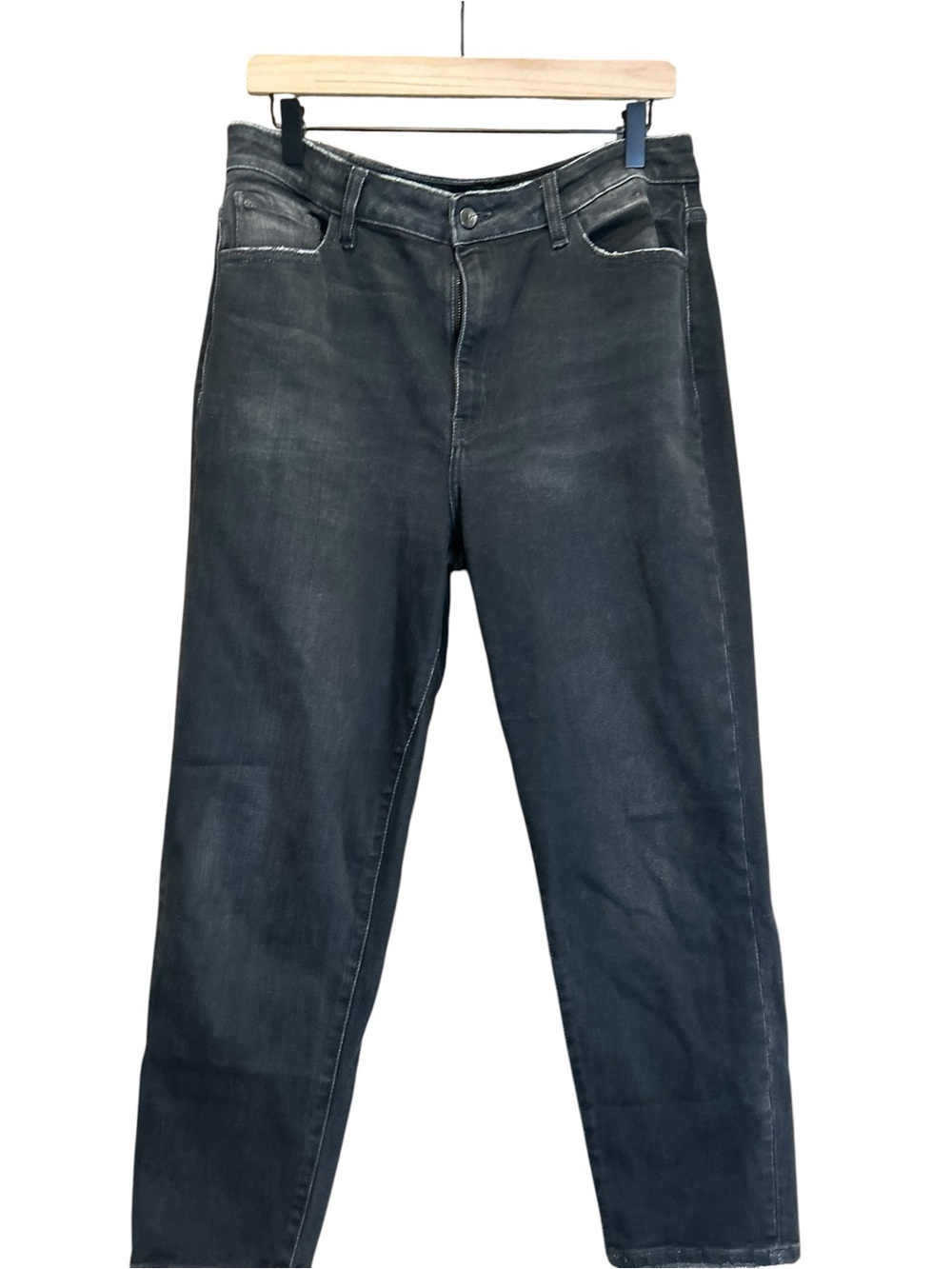 KanCan Mom Fit Jeans Women’s Size 30 Dark Wash High Rise Straight Leg Denim